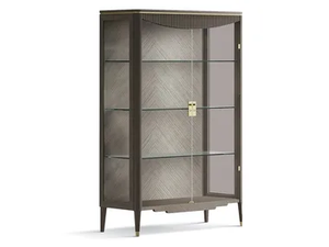 7301 - Wood and glass display cabinet _ Carpanese Home